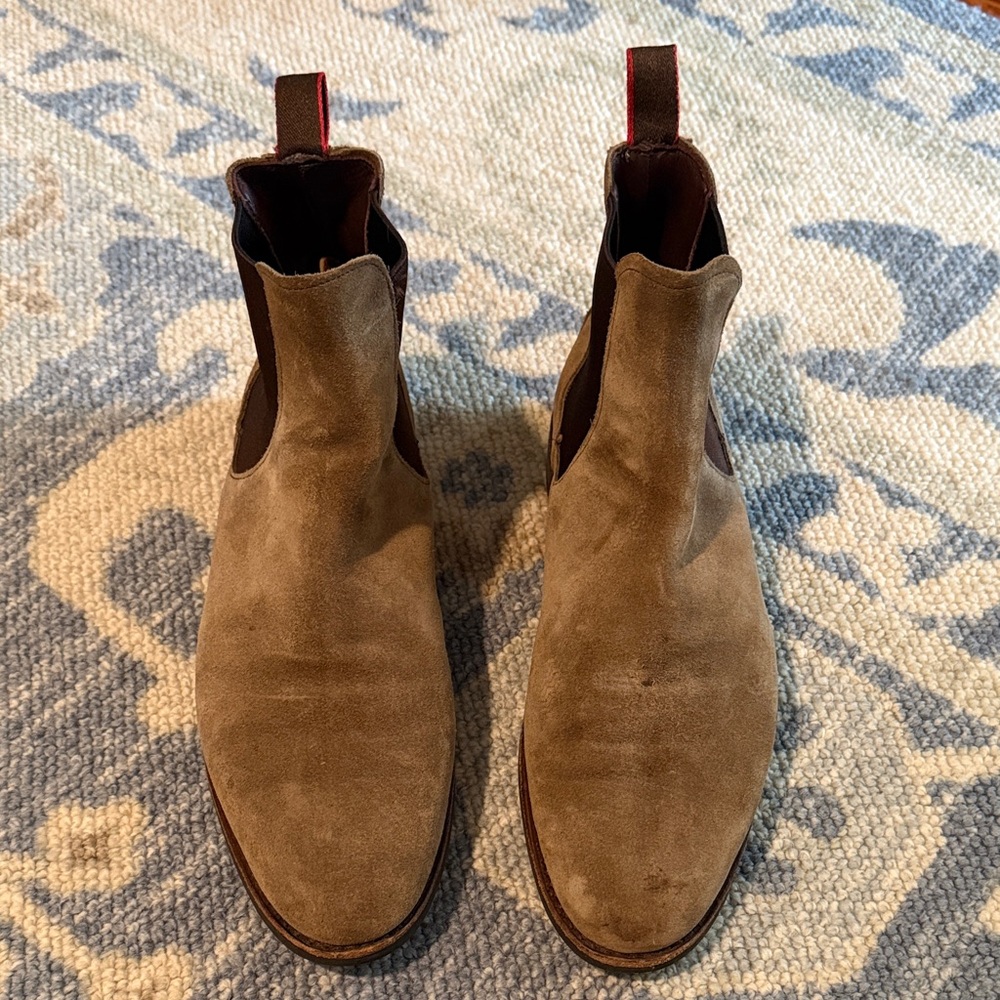 Allen Edmonds Liverpool Chelsea Boots Suede